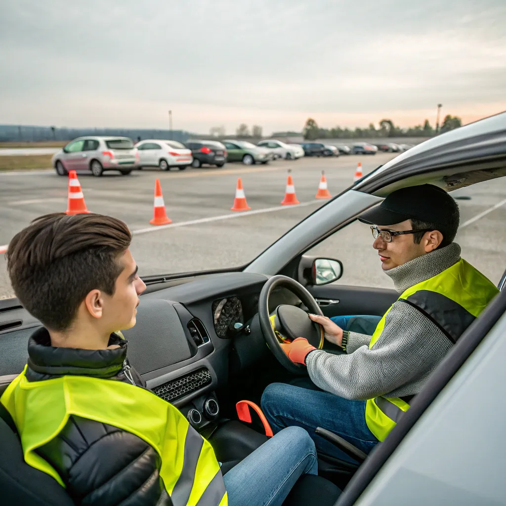 Driving school training